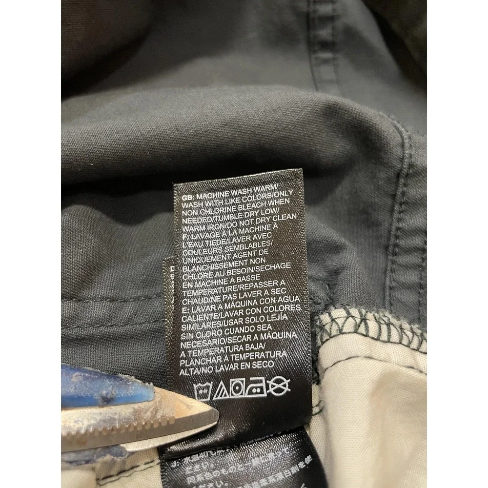The North Face Pants Mens 36 Black Stretch Chino Casual‎ Outdoor Zip Fly TNF